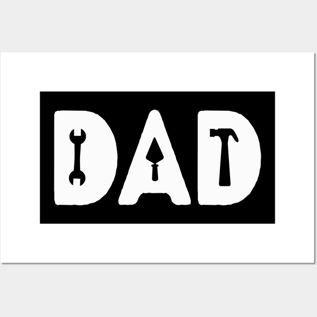 Handy DAD Handyman Wall Art by OurSimpleArts